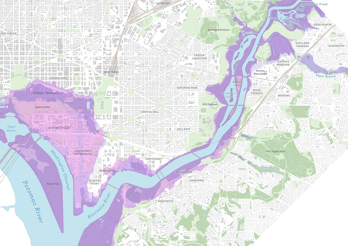 map of flood risk areas